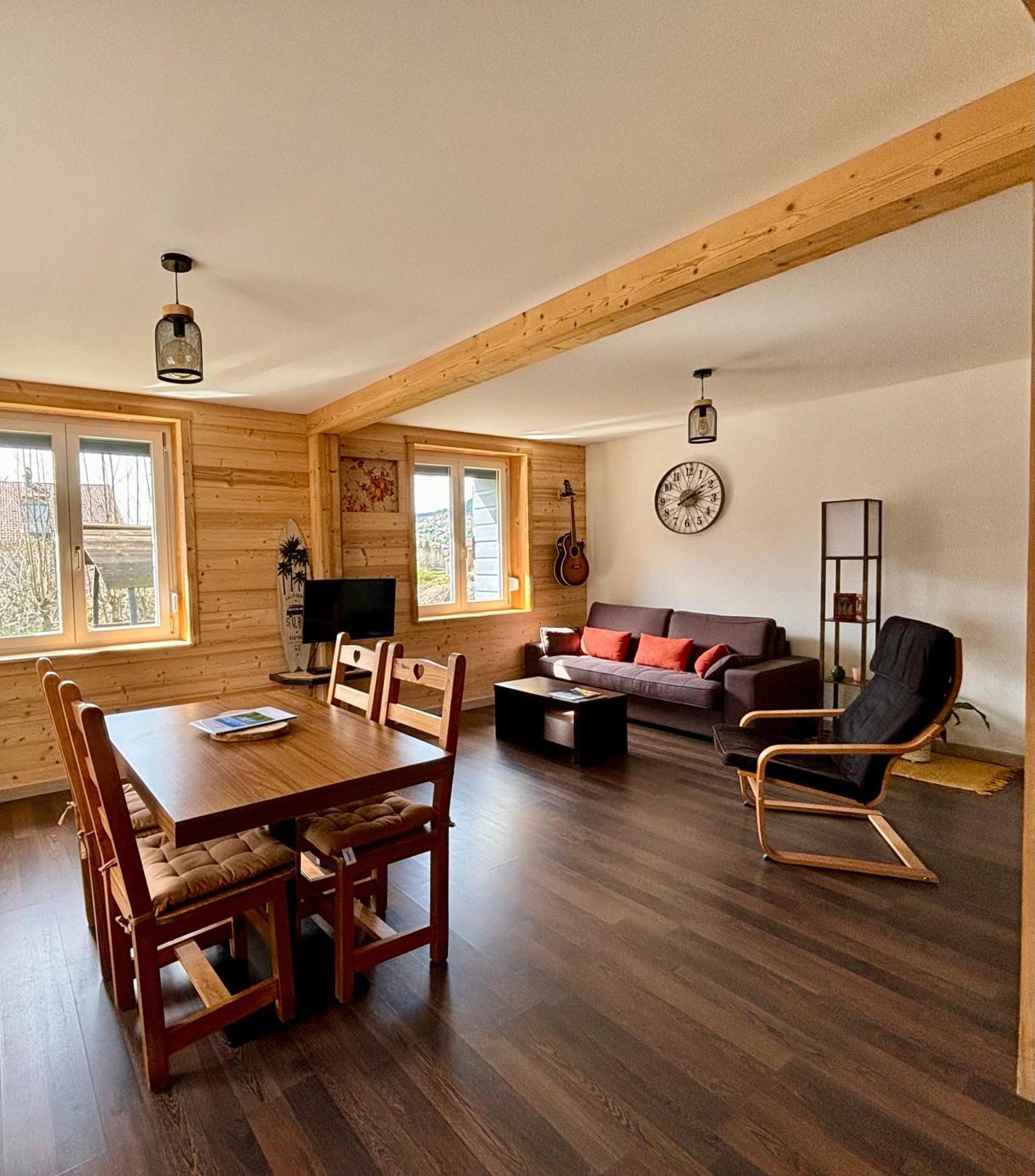 Appartement Cosy Avec Jardin Et Barbecue Gérardmer Esterno foto